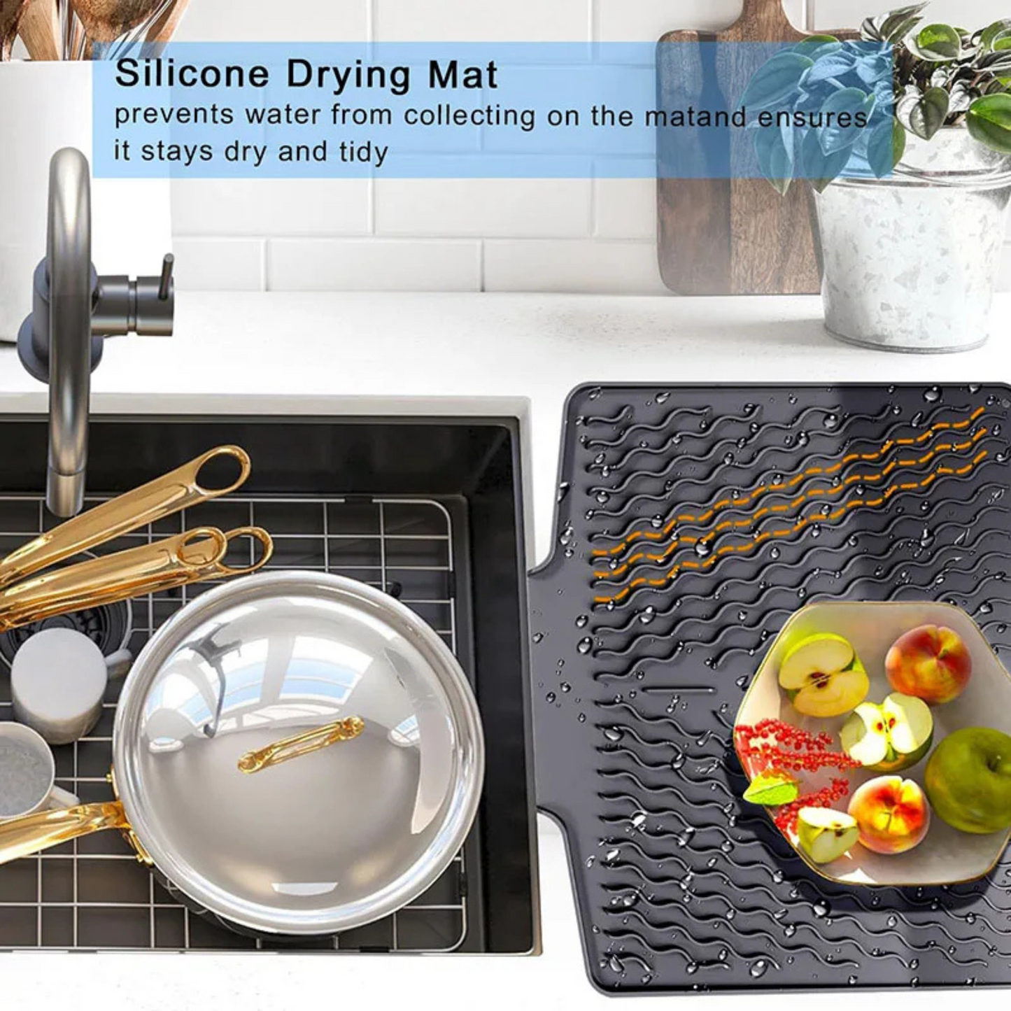 Silicone Dish Drying Mat