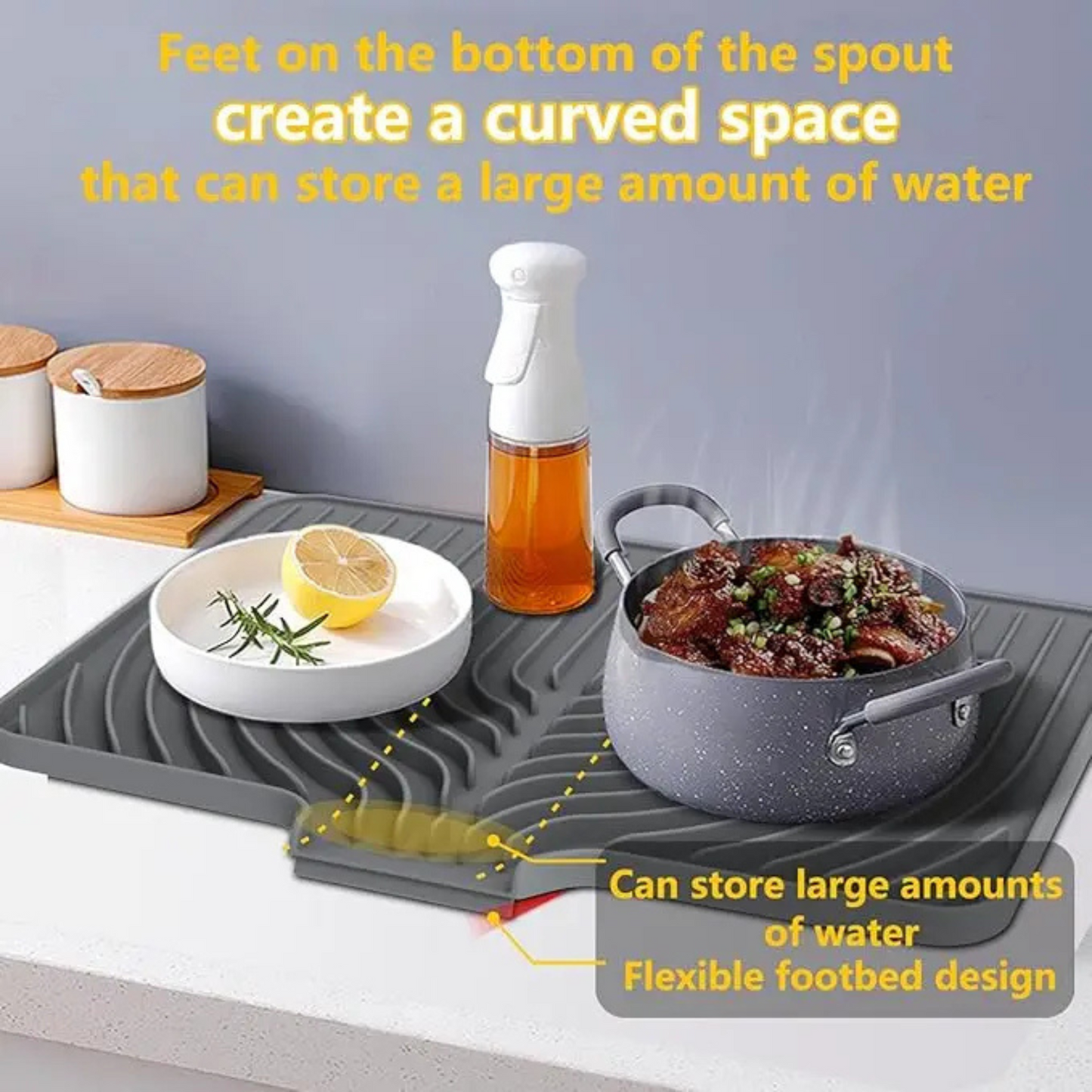 Silicone Dish Drying Mat