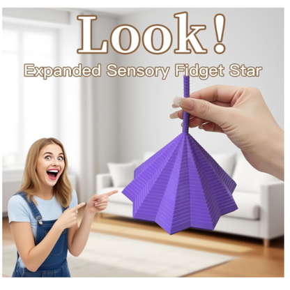 Expanded Sensory Fidget Star