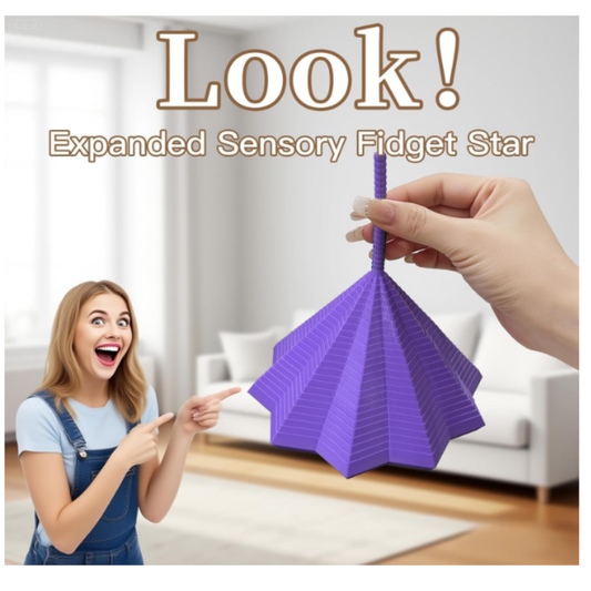 Expanded Sensory Fidget Star