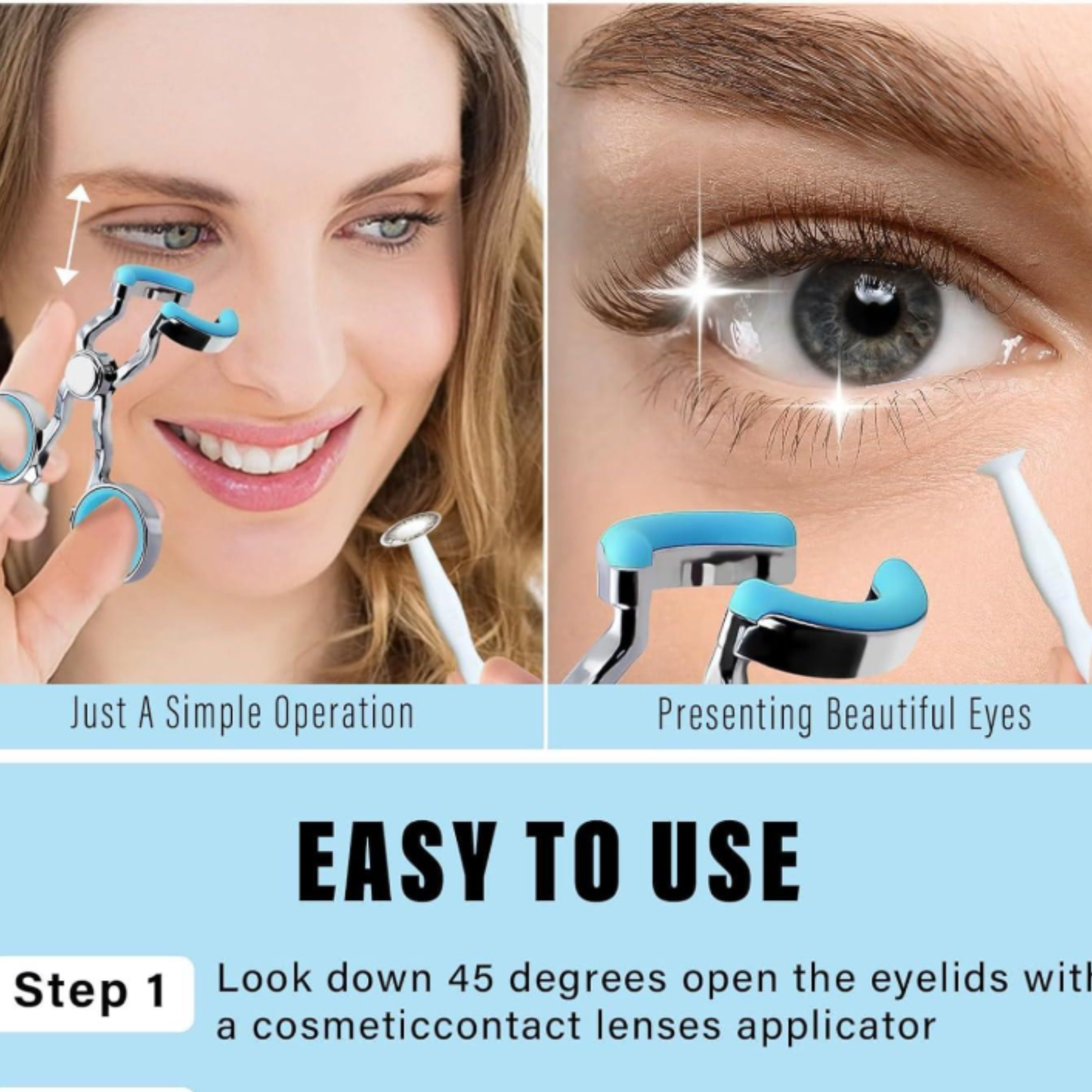 Contact Lens Applicator Tool