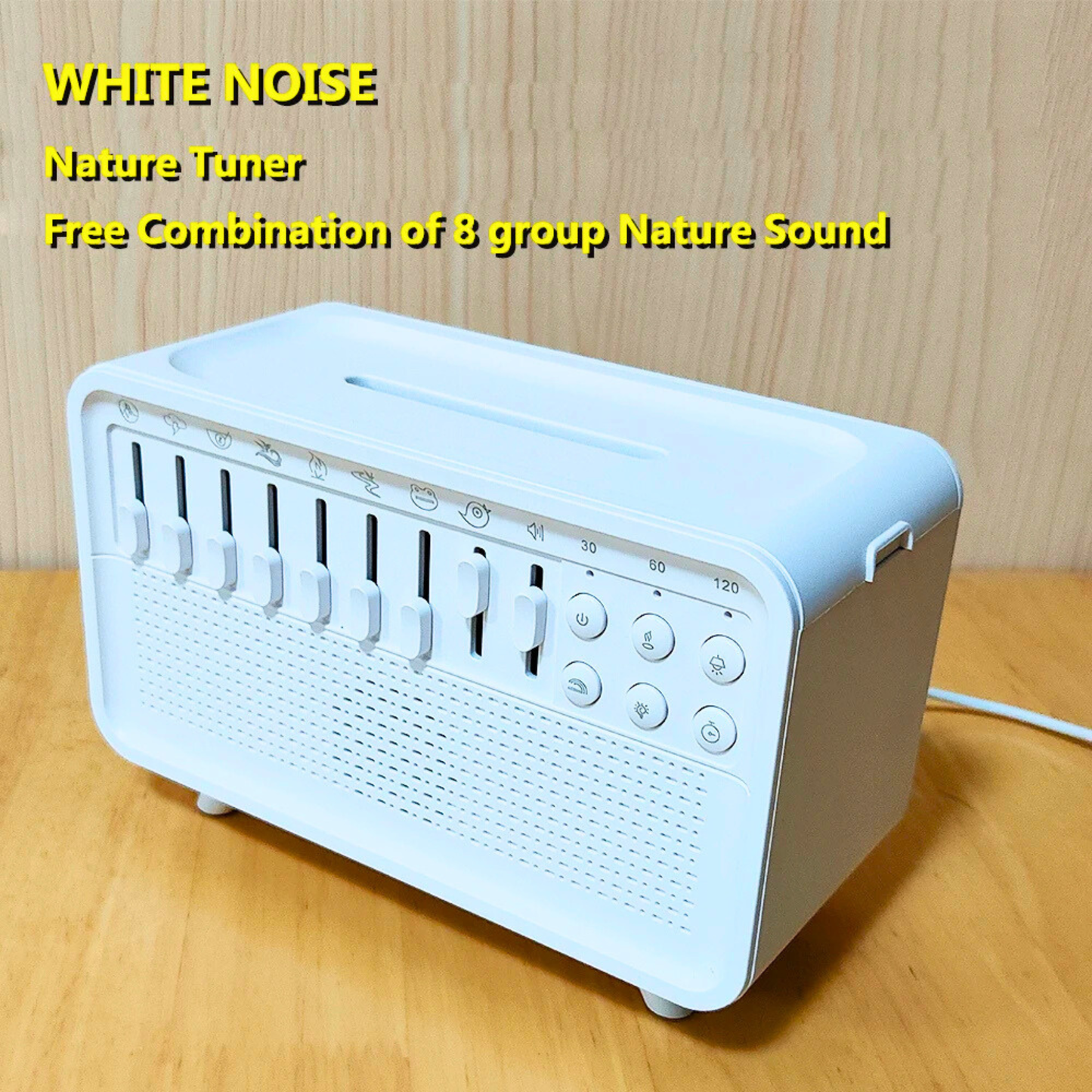 Relaxation Sleep Light – White Noise & Night Light
