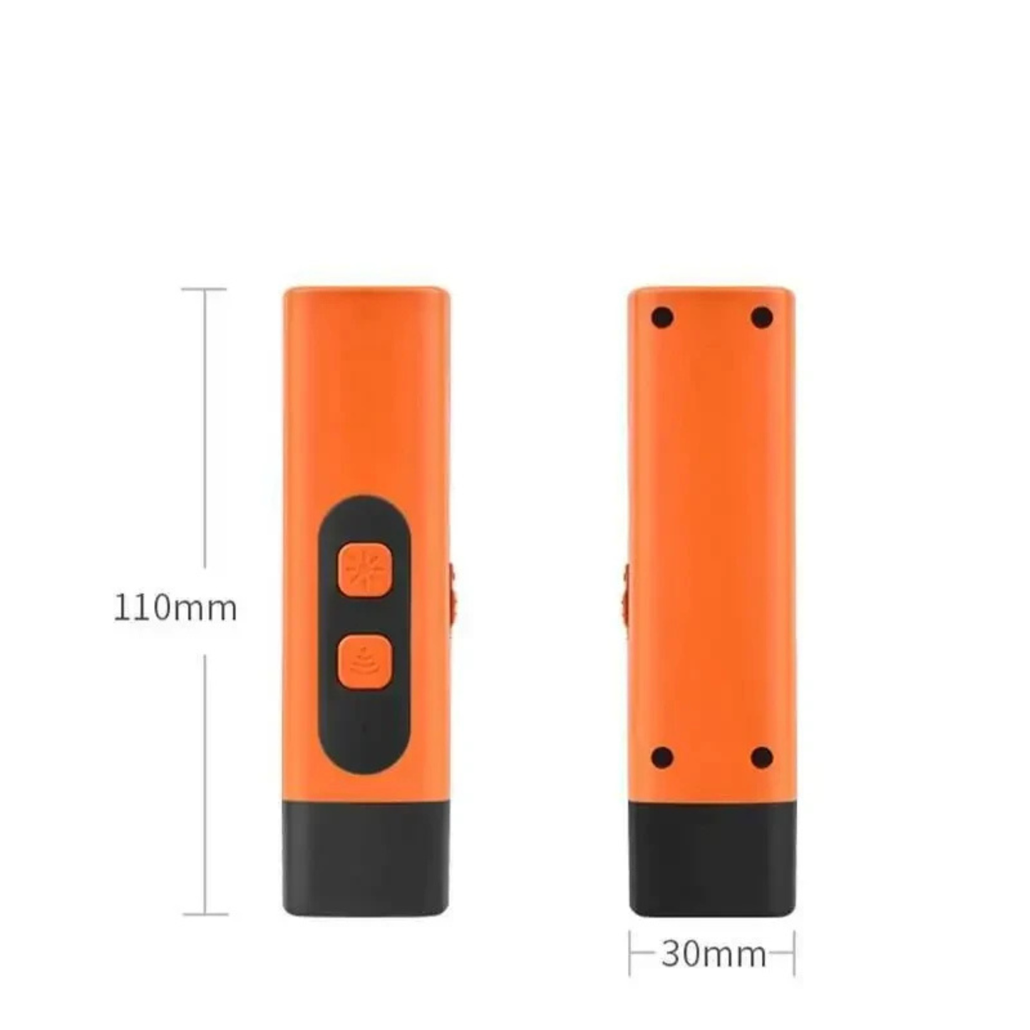 Rechargeable Ultrasonic Dog Barking Control Device | Anti-Barking Trainer with LED Flashlight