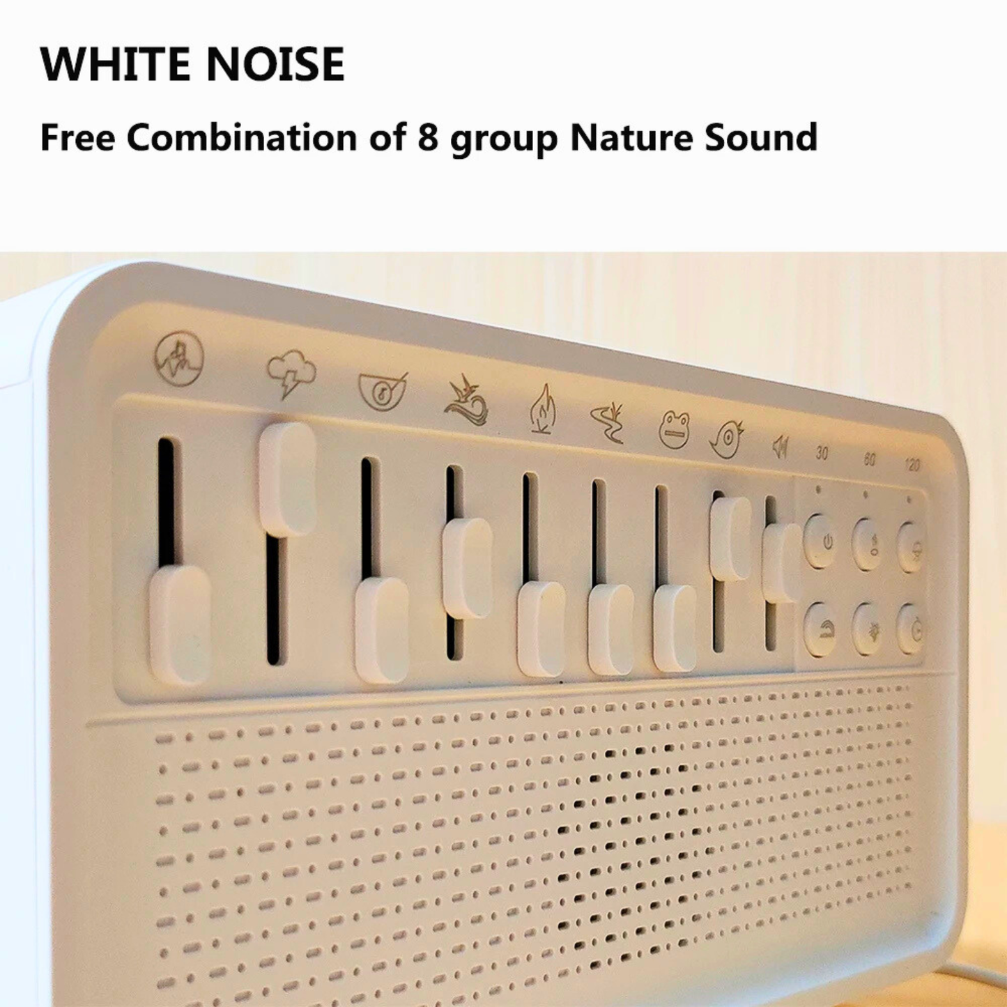 Relaxation Sleep Light – White Noise & Night Light