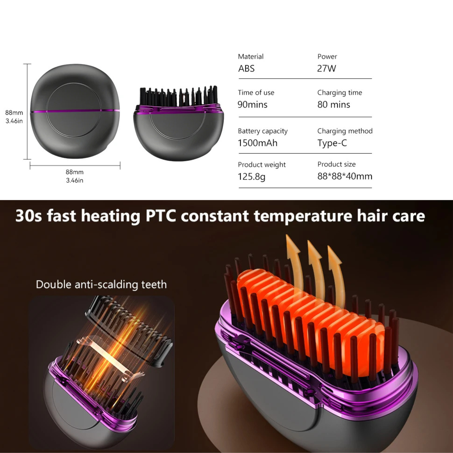 Pocket Hair Straightener