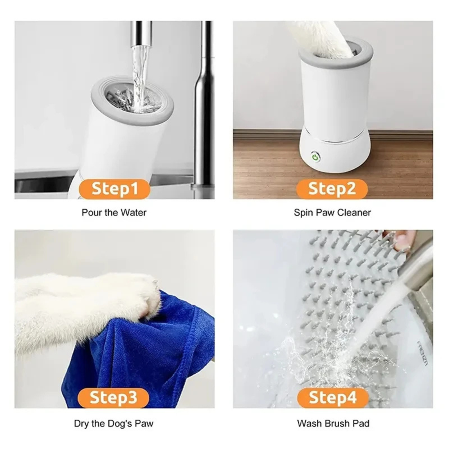 Automatic Dog Paw Cleaner
